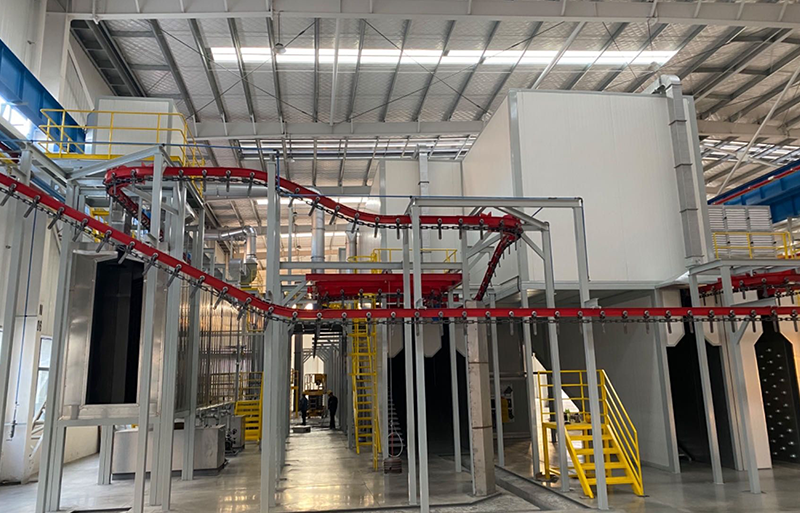 五金件悬挂链喷涂线